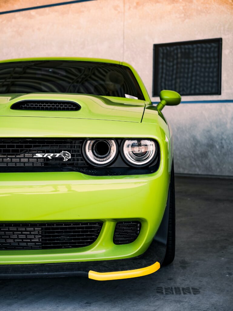 one of the most stolen cars of 2023, a dodge hellcat