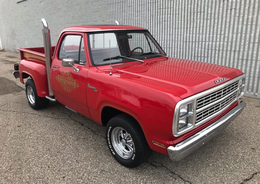 One of Dodge's fastest trucks, the Little Red Express