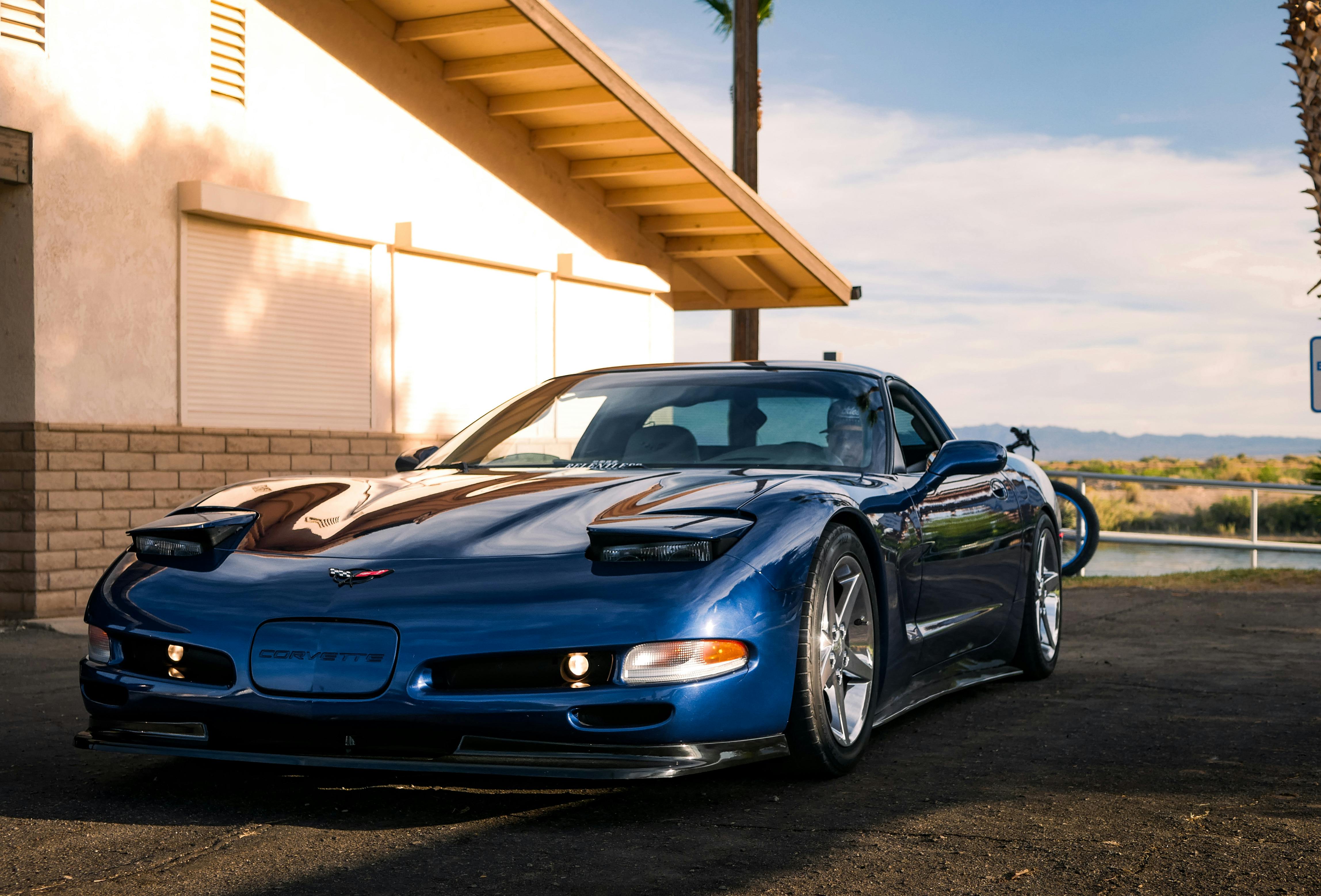 A modified C5 Corvette