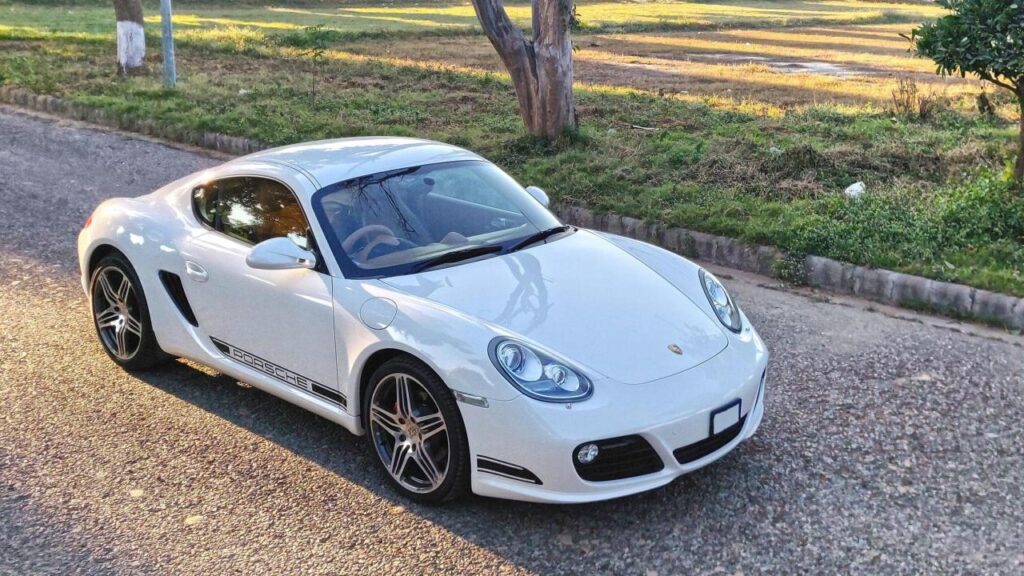 Porsche Cayman sports car