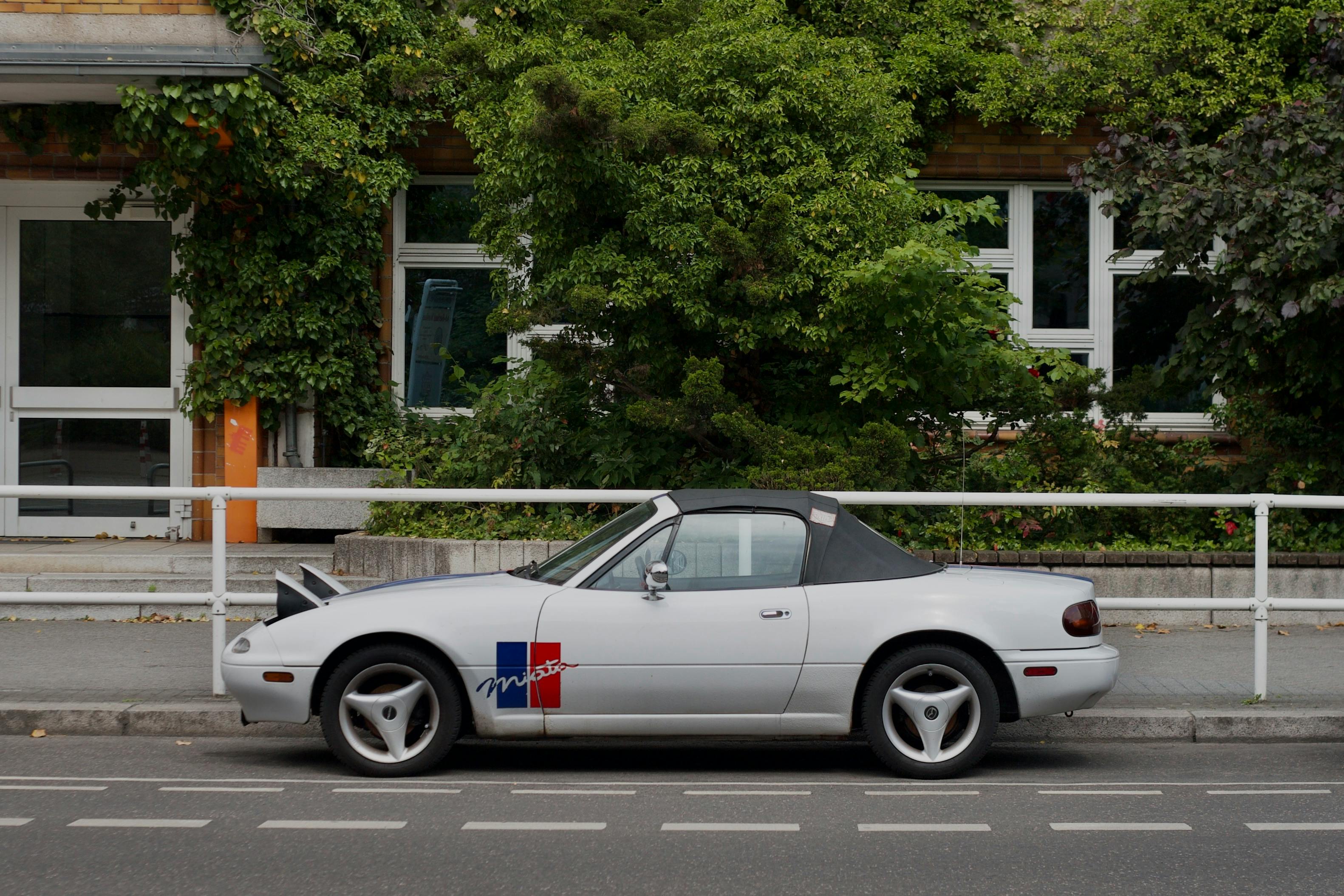 A low horsepower machine, the mazda miata.