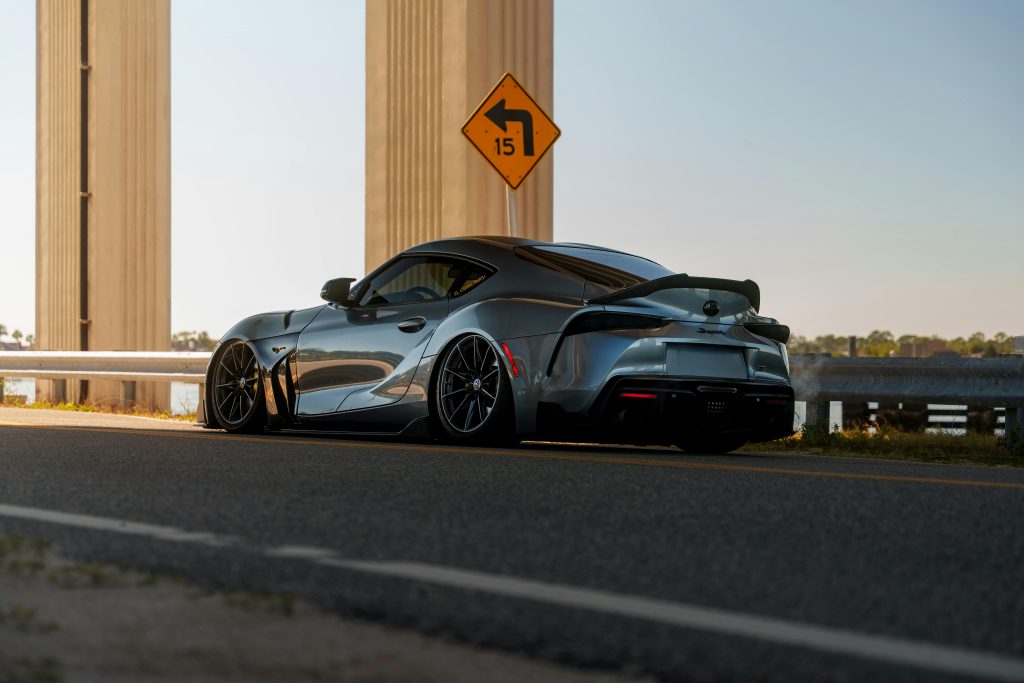 The A90 toyota supra, showcased as one of the best turbocharged sports cars