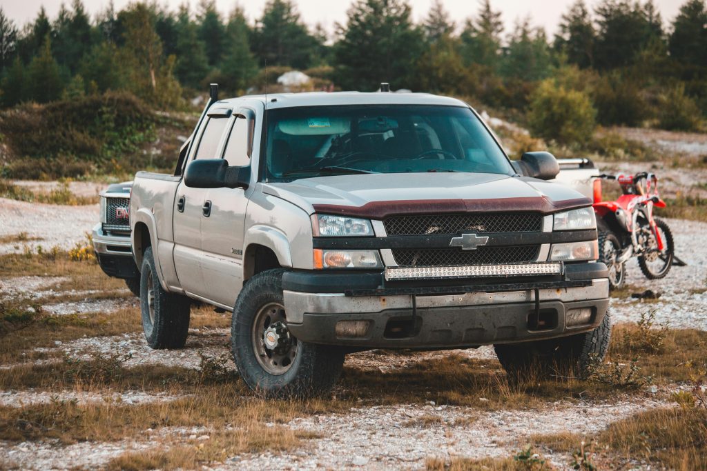 A GMT800 Silverado highlighting the truck's iconic styling, durability, and performance.